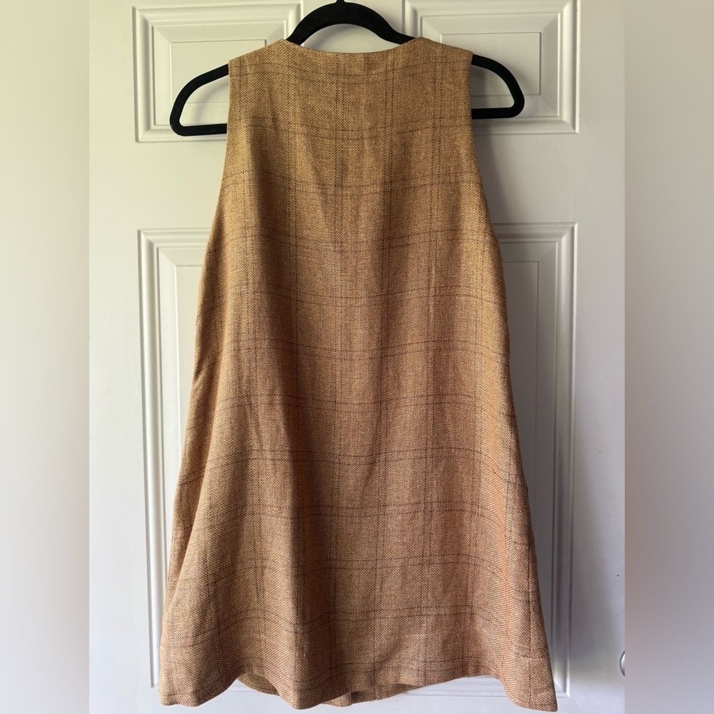 Lisa Marie Fernandez Scallop Button Linen/Cotton Dress - Picture 3 of 8